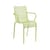 Fauteuil empilable PIP-e plastique vert / Philippe Starck, 2010 - Driade