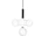 Miira 4 Pendant glass grey / Ø 38 cm - NUURA