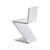 Stuhl Zig Zag holz weiß / Gerrit Thomas Rietveld, 1934 - CASSINA