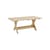 Table rectangulaire Crate Outdoor bois naturel / Gerrit Rietveld, 1934 - 180 x 89,5 cm - Hay