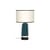 Lampada da tavolo Sicilia Small ceramica blu / H 49 cm - Ceramica - Maison Sarah Lavoine