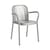 Deville Stackable armchair metal grey - Hay