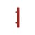 Bad-Wandlampe Pyl metall rot / L 75 cm - Petite Friture