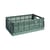 Korb Colour Crate plastikmaterial grün Large / 34,5 x 53 cm - Recycled - Hay