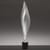 Lampadaire Cosmic leaf métal plastique gris transparent - Artemide