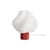 Lampe de table Soft Serve Regular rouge / H 26 cm - CRÈME ATELIER