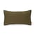 Desert Outdoor cushion textile green / Recycled plastic bottles - 53 x 28 cm - Ferm Living