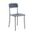 Sedia Savoia materiale plastico blu - Kartell