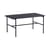 Table basse Rebar métal marbre noir / Marbre - 80 x 49 x H 40,5 cm - Hay