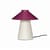 Chipper Table lamp metal red - HÜBSCH