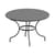 Table ronde Igea métal gris / Ø 120 cm - Unopiu