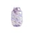 Vase Splash Round Large verre rose / Ø 18,5 x H 30 cm - Fait main - Hay