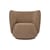 Fauteuil rembourré Rico / Tissu polyester - Ferm Living