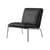 Gepolsterter Sessel Muno LN18 leder schwarz - &tradition