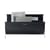 Porte-revues  métal cuir noir / L 58 cm - Opinion Ciatti