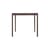 quadratischer Tisch Dapple metall braun / Gelocht - 80 x 80 cm - Ferm Living