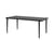 Midi Rectangular table metal black / 190 x 90 cm - 8 people - TIPTOE