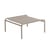 Table basse Week-end métal beige / Small - 69 x 60 cm / Aluminium - Petite Friture