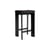 Tabouret haut Chisel 30 Low / H 65 cm - Rembourrage tissu - Hay