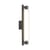 La Roche LED Wall light metal glass grey / By Le Corbusier - 1920s reissue - Nemo