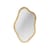 Wandspiegel Ashlie glas faser beige / 50 x 80 cm - Rattan - Bloomingville