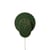 Applique con presa Nebula 01 ceramica verde / L 33,6 x H 39,5 cm - Serax