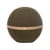Pouf Bouclette XL vert / Ergonomique - Ø 65 cm / Laine bouclette - BLOON PARIS