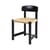 Sedia Daumiller legno nero / 1977 - Gubi