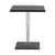 TopTop - Dr. YES Square table plastic material black Square table top 70x70 cm - Kartell