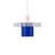 Suspension Gigi n°1 / Ø 28 x H 21 cm - Plastique recyclé / Fabriqué en France - Warren & Laetitia