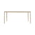 Table rectangulaire Dapple métal beige / 160 x 90 cm - Ferm Living