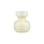 Vase Sakki verre beige / Ø 13,2 x H 15,5 cm - Marimekko