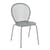 Chaise empilable Lorette métal gris - Fermob
