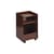 Folded Low Trolley on wheels metal red / Open - H 61.5 cm - Muuto