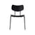 Sedia impilabile VLA26T - Vega Chair legno nero / Vilhelm Lauritzen, 1956 - CARL HANSEN & SON