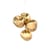 Suspension Melt Chandelier Mini / LED / Ø 54 x H 63 cm / Polycarbonate métallisé (change de couleur) - Tom Dixon