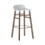 Tabouret de bar Form / H 75 cm - Pied noyer - Normann Copenhagen