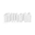 Banc Amore plastique blanc /  L 145 cm - Slide
