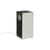 Lampe de table Lop Small Rectangle métal / Acier poli - BANG