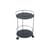 Servierwagen Guinguette metall grau / mit Rollen - Ø 40 cm x H 62 cm - Fermob