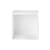 Stacked Shelf wood white / Medium carré 43x43 cm / Avec fond - Muuto