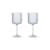 Set de 2 verres à vin rouge Ripple / 32,5 cl - Ferm Living