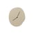Melt Wall clock wood beige / L 28 x H 33 cm - Ferm Living