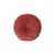 Cuscino Round ripple tessuto rosso / Ø 35 cm - HK LIVING
