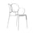 Fauteuil empilable Sissi plastique blanc Outdoor - Driade