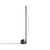 Lampadaire Bow métal marron / H 100 cm - 101 COPENHAGEN