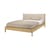 Lit double PI / Tête de lit tapissée - Pour matelas 180 x 200 cm - Ethnicraft