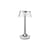 Schnurlosleuchte Bon Jour Unplugged plastikmaterial silber / LED - Sensitiver Variator - Flos