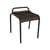 Tabouret empilable Luxembourg métal marron / Aluminium - Fermob