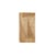 Tapis Studie beige / 70 x 50 cm - Jute tissé main - Ferm Living